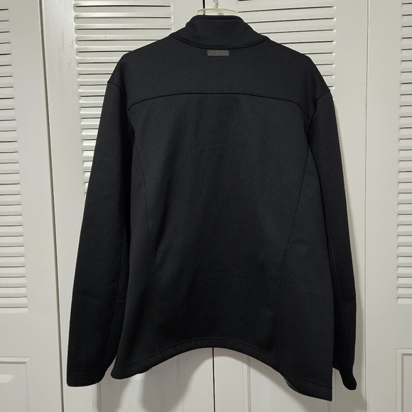 Eddie Bauer Men's Full Zip Jacket Fleece Line Black Size XL - Picture 2 of 6